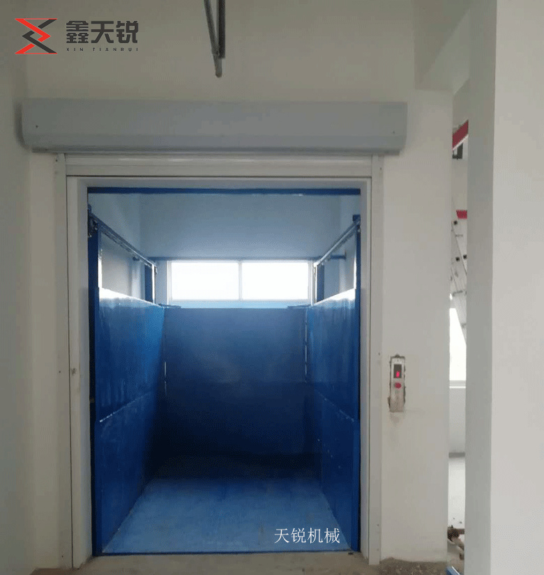 双河上货专用导轨式升降货梯